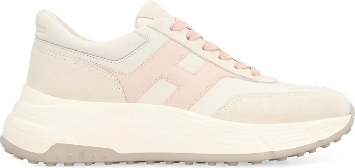 Hogan H669 Leather Low-Top Sneakers - Image 2