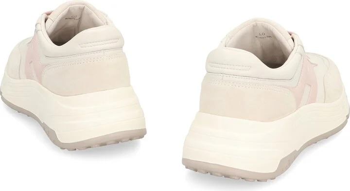 Hogan H669 Leather Low-Top Sneakers - Image 4