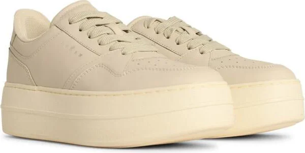 Hogan 'H670' Ivory Leather Sneakers - Image 2