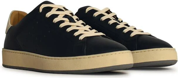 Hogan 'H672' Blue Leather Sneakers - Image 2