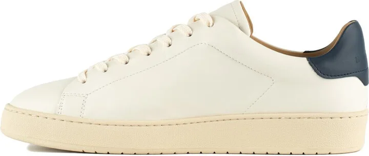 Hogan H672 Ivory And Blue Sneakers - Image 2