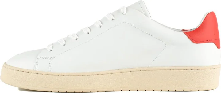Hogan H672 White Sneakers With Red Heel - Image 2