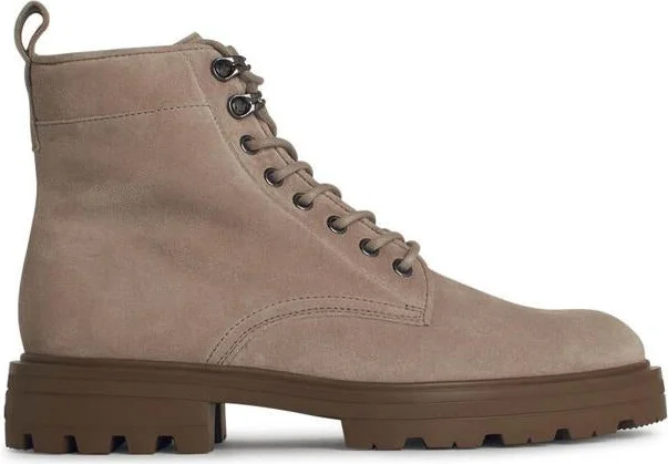 Hogan 'H673' Beige Suede Boots
