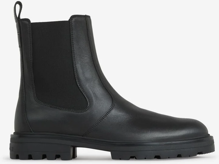 Hogan 'H673' Black Leather Boots - Image 4