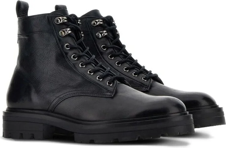 Hogan H673 Combact Boots Shoes - Image 3