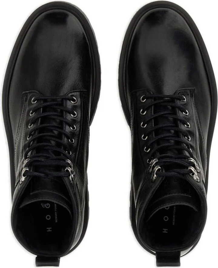 Hogan H673 Combact Boots Shoes - Image 3