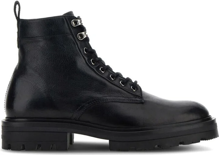 Hogan H673 Combact Boots Shoes