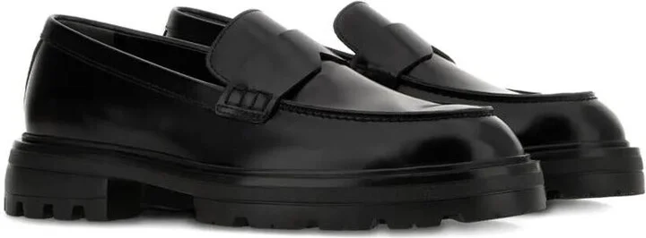 Hogan H673 Leather Loafers Shoes - Image 2