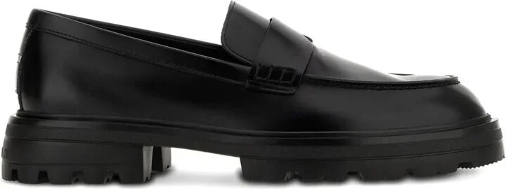 Hogan H673 Leather Loafers Shoes