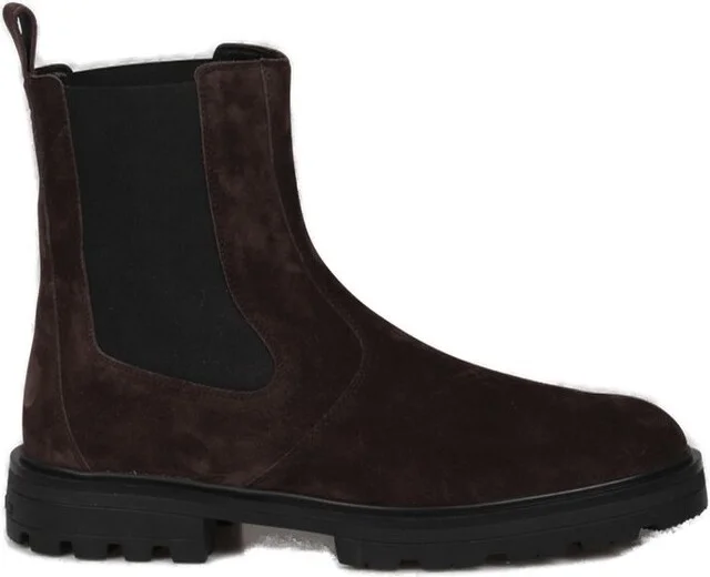 Hogan H673 Round-Toe Chelsea Boots