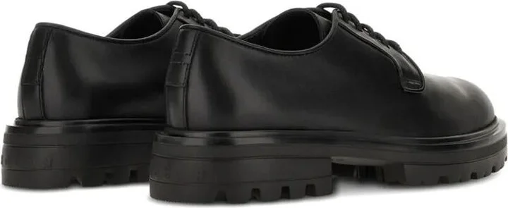 Hogan H673 Smooth Leather Derby Shoes - Image 5