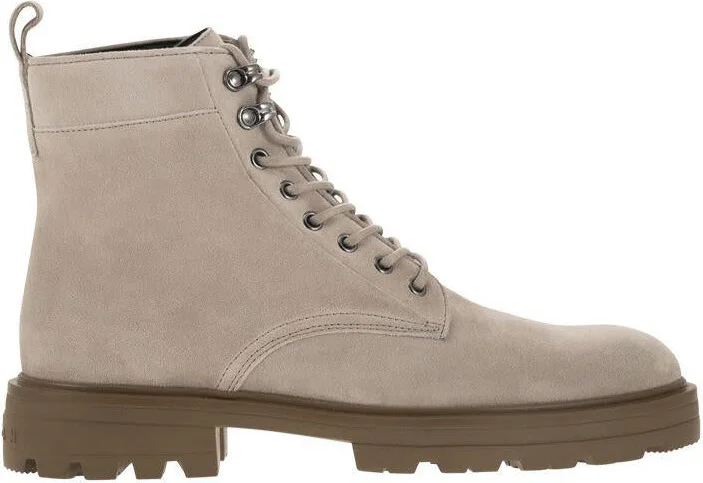 Hogan H673 Suede Boots
