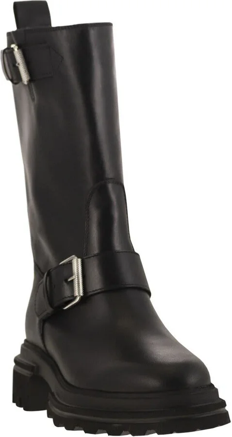 Hogan H674 - Leather Biker - Image 2