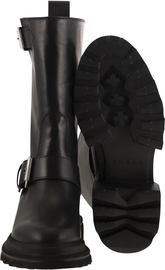 Hogan H674 - Leather Biker - Image 5