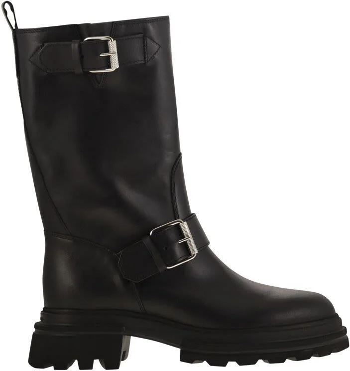 Hogan H674 - Leather Biker