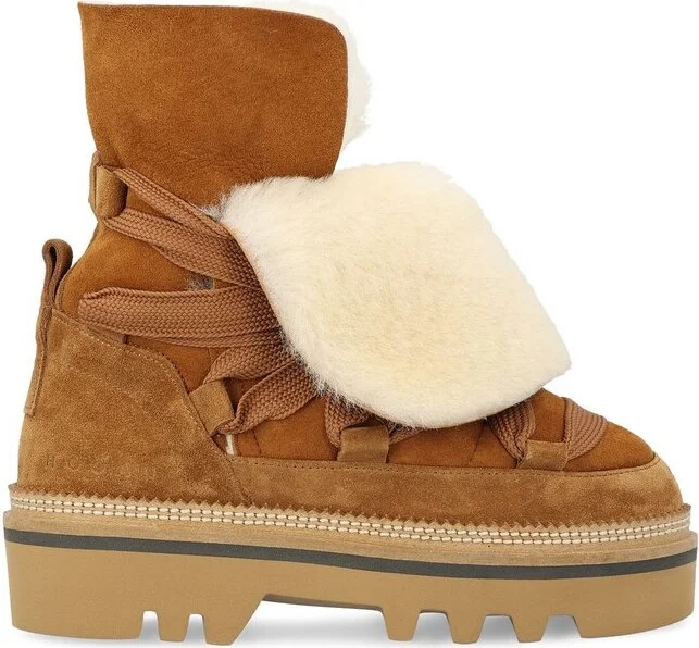 Hogan H675 Lace-Up Boots