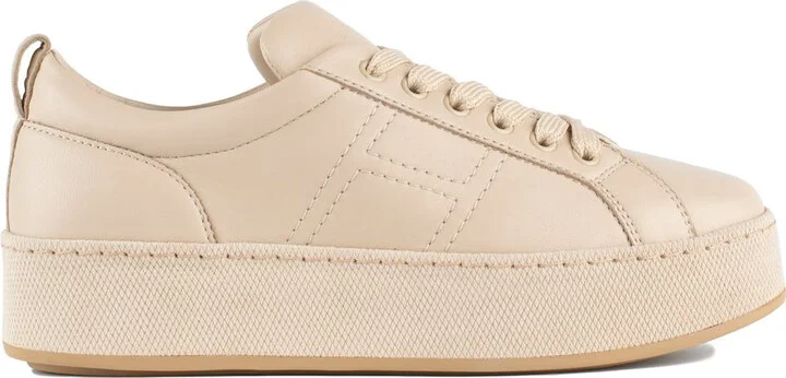 Hogan H681 Beige Sneakers