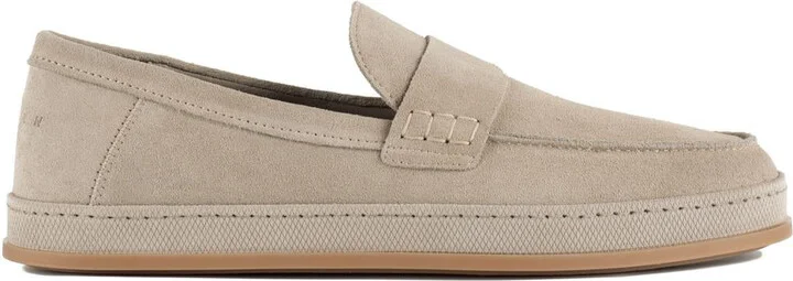 Hogan H683 Beige Loafers