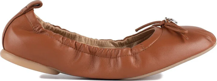 Hogan H684 Brown Ballerinas