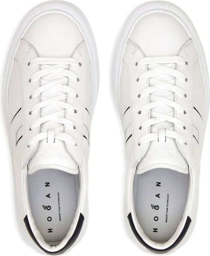Hogan H691 Leather Sneakers - Image 2