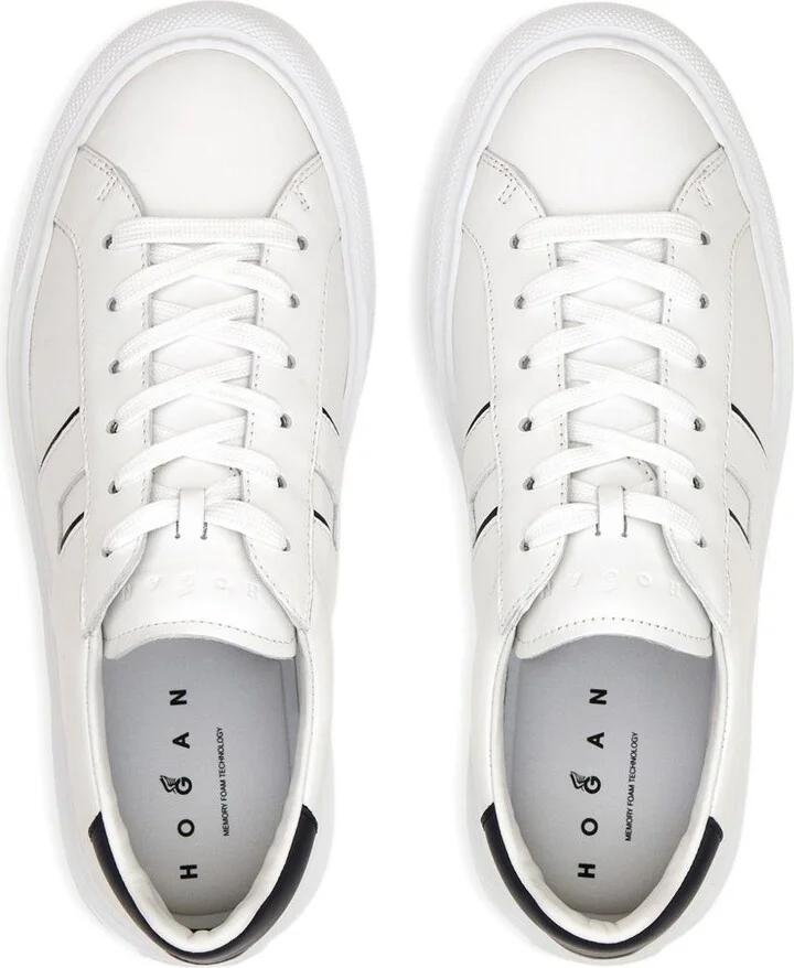 Hogan H691 Leather Sneakers - Image 2