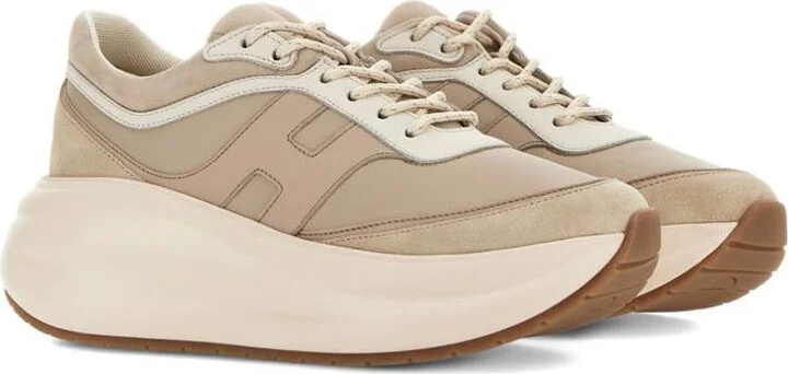 Hogan H696 Leather Sneakers - Image 2