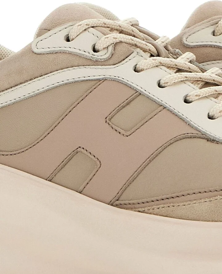 Hogan H696 Leather Sneakers - Image 4