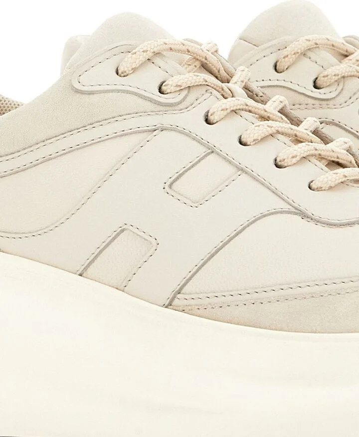Hogan H696 Leather Sneakers - Image 4