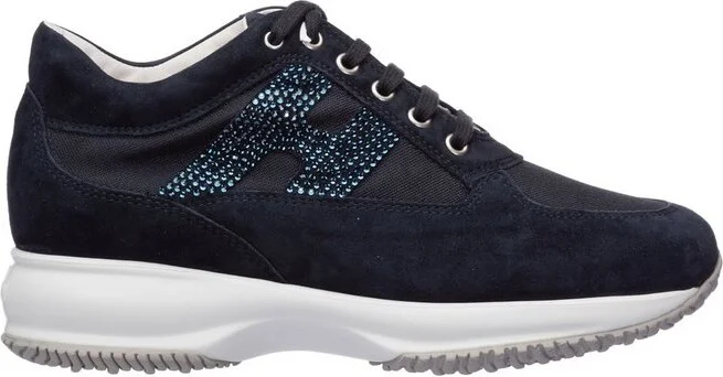Hogan Heritage Interactive Lace-Up Sneakers