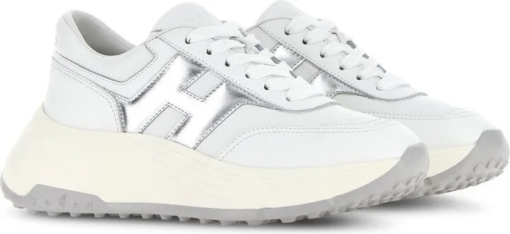Hogan Hi-Fi Leather Sneakers - Image 2