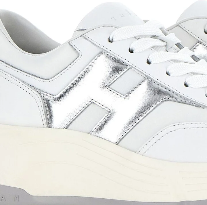 Hogan Hi-Fi Leather Sneakers - Image 4
