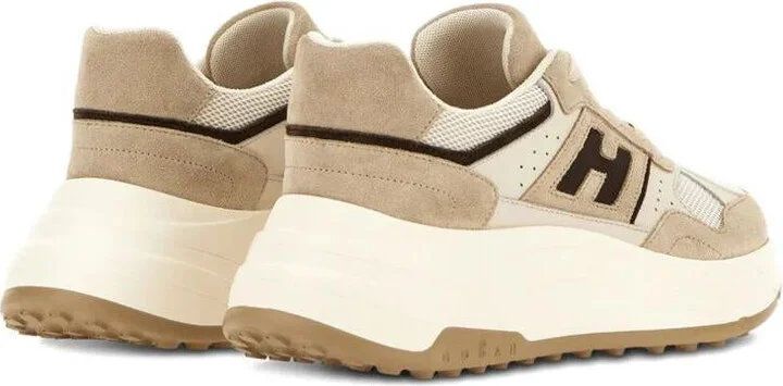 Hogan Hi-Fi Suede And Mesh Sneakers Shoes - Image 3