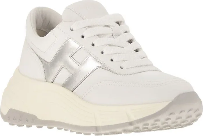Hogan Hi-Fi Trainers With Side H - Image 2