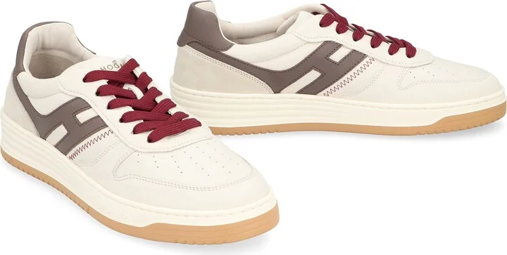 Hogan Hogan H630 Leather Low-Top Sneakers - Image 3