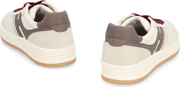 Hogan Hogan H630 Leather Low-Top Sneakers - Image 4