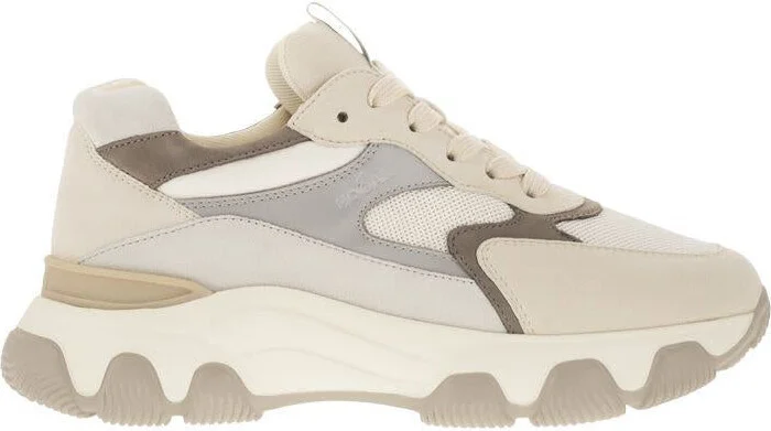 Hogan Hyperactive - Leather And Fabric Trainers