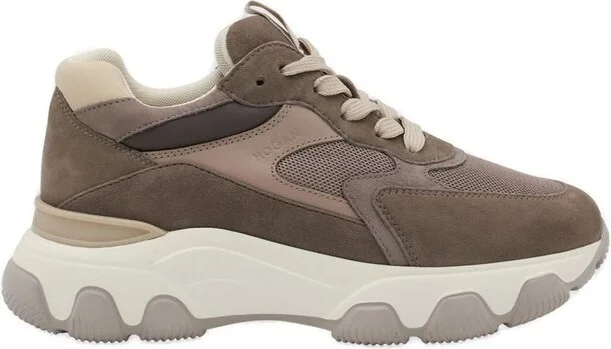 Hogan Hyperactive Panelled Lace-Up Sneakers
