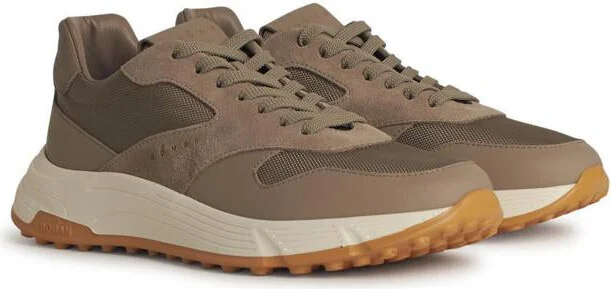 Hogan 'Hyperlight' Beige Leather Sneakers - Image 2