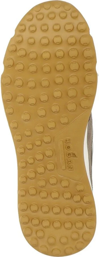 Hogan 'Hyperlight' Beige Leather Sneakers - Image 8