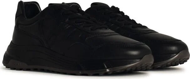 Hogan 'Hyperlight' Black Leather Sneakers - Image 2
