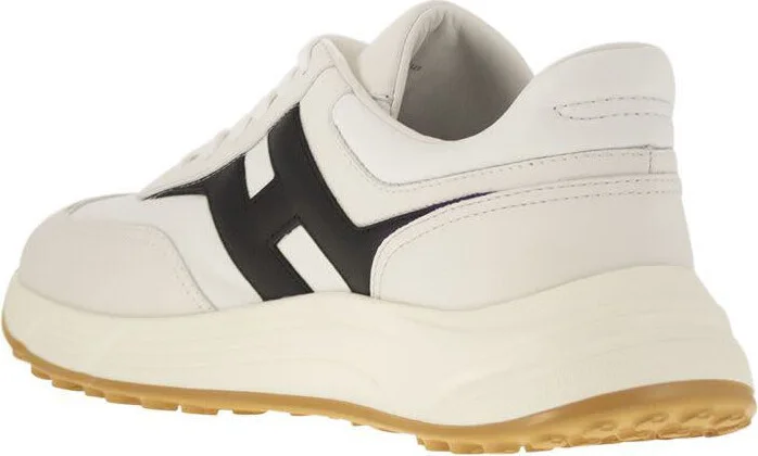 Hogan Hyperlight - Leather Sneakers With Side H - Image 3