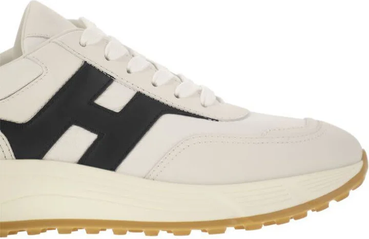 Hogan Hyperlight - Leather Sneakers With Side H - Image 6