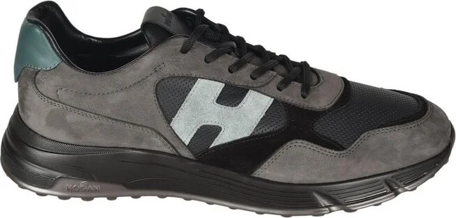 Hogan Hyperlight Panelled Lace-Up Sneakers