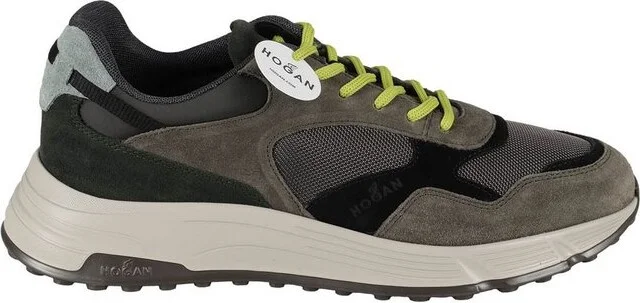 Hogan Hyperlight Panelled Lace-Up Sneakers