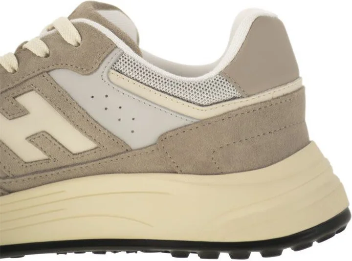Hogan Hyperlight - Suede And Canvas Sneakers - Image 7