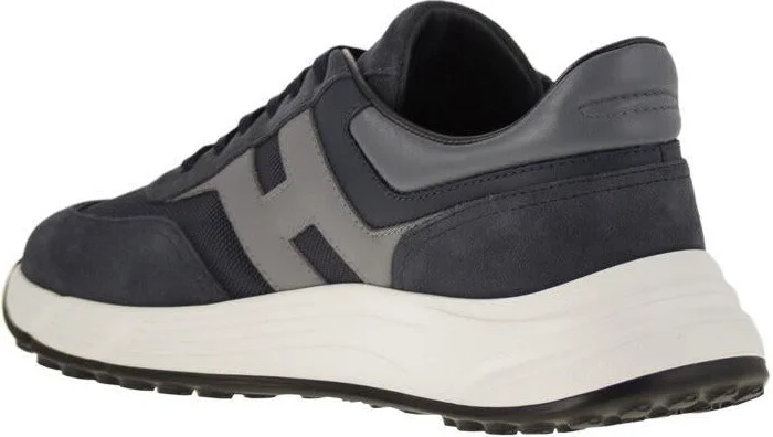 Hogan Hyperlight - Suede And Canvas Sneakers - Image 3