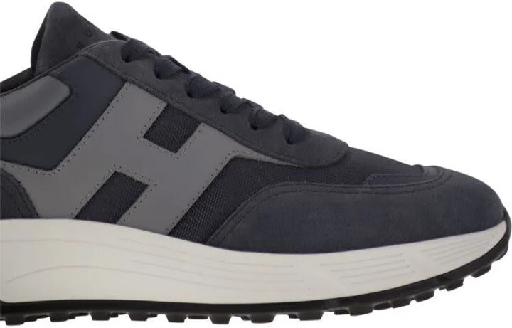 Hogan Hyperlight - Suede And Canvas Sneakers - Image 6