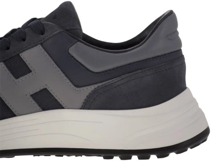 Hogan Hyperlight - Suede And Canvas Sneakers - Image 7