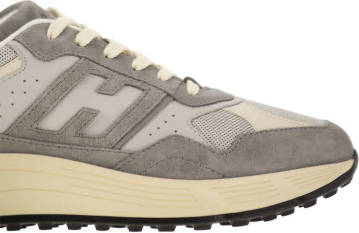 Hogan Hyperlight - Suede And Canvas Sneakers - Image 6