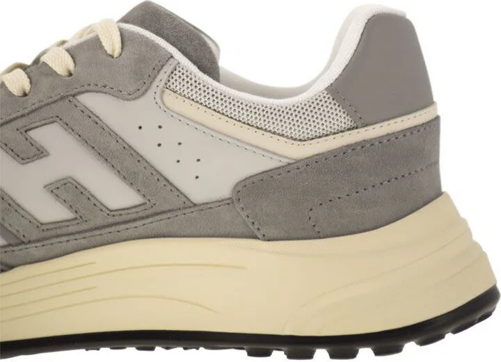 Hogan Hyperlight - Suede And Canvas Sneakers - Image 7